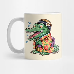 Anxiety crocodile Mug